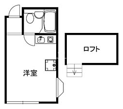 メゾン・ド・モナーク ワンルームの間取図画像
