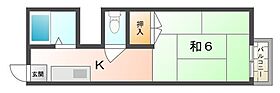 橋中ハイツ  ｜ 大阪府守口市橋波東之町２丁目（賃貸マンション1K・2階・18.54㎡） その2