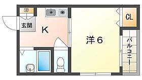 大阪府守口市馬場町１丁目（賃貸マンション1K・4階・20.00㎡） その2