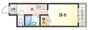 ウィング英  ｜ 大阪府守口市八雲東町２丁目（賃貸マンション1K・2階・20.42㎡） その2