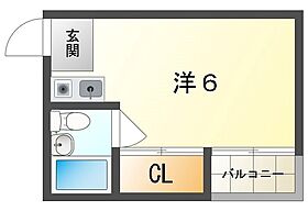 ビックバーンズマンション栄町  ｜ 大阪府門真市栄町（賃貸マンション1R・2階・18.00㎡） その2