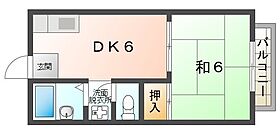 K.サンハイム  ｜ 大阪府門真市野里町（賃貸アパート1DK・2階・26.80㎡） その2