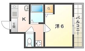 大源フレンドリーマンション  ｜ 大阪府守口市大日町１丁目（賃貸マンション1K・6階・19.08㎡） その2