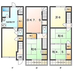 南寺方中通2丁目貸家
