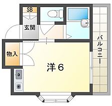 A－REEF  ｜ 大阪府交野市星田１丁目（賃貸マンション1R・2階・20.00㎡） その2