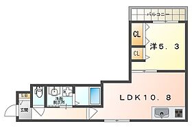 GMビルズ対馬江  ｜ 大阪府寝屋川市対馬江東町（賃貸アパート1LDK・3階・33.16㎡） その2