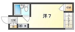 間取図画像 1K