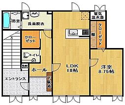 VIPHOUSE 1LDKの間取図画像