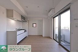 京急本線 大森町駅 徒歩18分の賃貸マンション 3階1LDKのリビング/ダイニング
