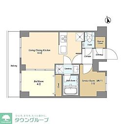 間取図画像 1SLDK