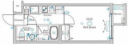 ラフェスタ鷺沼 1Kの間取図画像