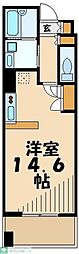 ステージグランデ宮崎台 ワンルームの間取図画像