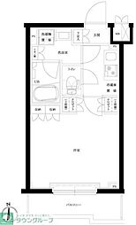 ルーブル川崎宮前平 1Kの間取図画像