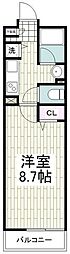 リブリ・グリーンヴィレッジ 1Kの間取図画像
