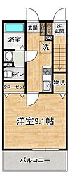 Ｒａｉｎｂｏｗ　Ｋａｍｉｙｏｋｏｂａ　Ｂ 1階/105