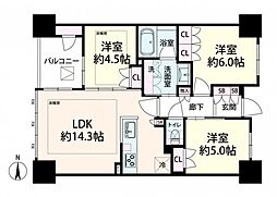 間取図画像 3LDK