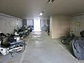 ～バイク置き場...