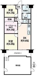 間取図画像 2SDK