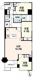 ネオハイツ内本町 3LDKの間取図画像