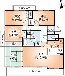 間取図画像 4LDK