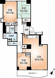 間取図画像 3LDK