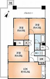 間取図画像 3LDK