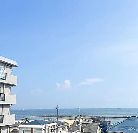 北側バルコニーの北東から見える景色です。