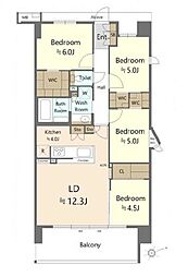 間取図画像 4LDK