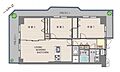 マーシャンハイツ梅島3階3,480万円