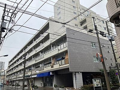 外観：マンション外観・外壁タイル貼り