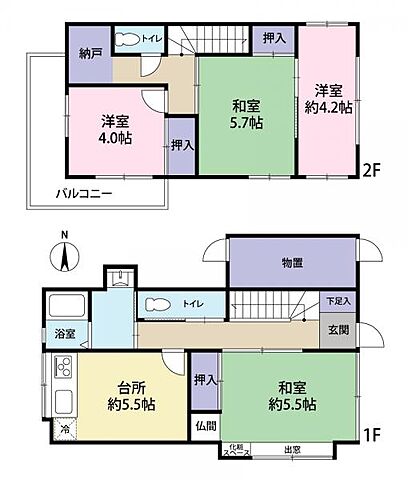 間取り 小平市仲町