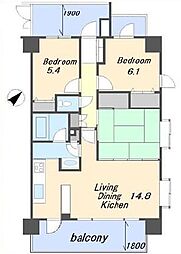 間取図画像 3LDK