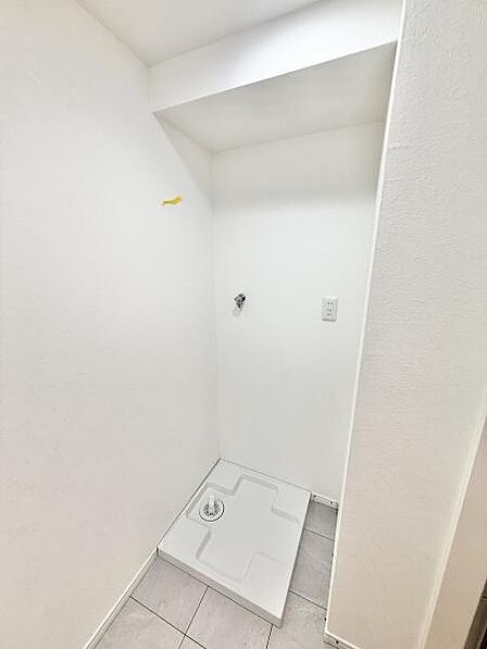 室内洗濯置場を設置!
