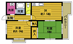 🉐敷金礼金0円！🉐三洋コーポＮＯ．7