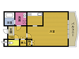 🉐敷金礼金0円！🉐エヴァーグリーンＭ棟