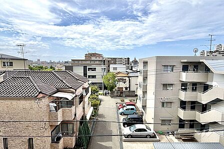 バルコニーからの眺め(南方向)