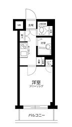 フェニックス新高円寺参番館 1Kの間取図画像