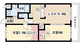 Ms　RENACE  ｜ 愛知県名古屋市守山区八反3-8（賃貸マンション2LDK・2階・52.14㎡） その2