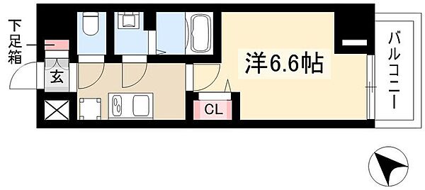 ディアレイシャス今池 ｜愛知県名古屋市千種区豊年町(賃貸マンション1K・3階・22.42㎡)の写真 その2