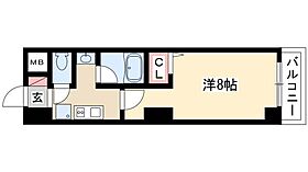 YMC葵  ｜ 愛知県名古屋市東区葵2丁目7-6（賃貸マンション1K・5階・24.92㎡） その2