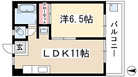 コーポ小池  ｜ 愛知県名古屋市名東区小池町436（賃貸マンション1LDK・4階・36.92㎡） その2