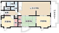 ヒルズ富士 2階