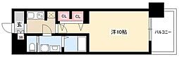 S-RESIDENCE本郷II 3階1Kの間取り