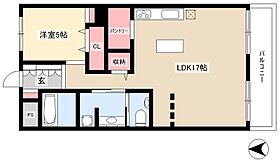 K&K高峯  ｜ 愛知県名古屋市昭和区高峯町168-2（賃貸マンション1LDK・4階・54.00㎡） その2