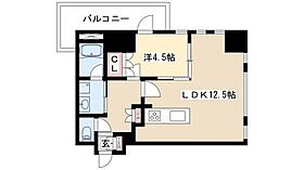 プラウドタワー覚王山  ｜ 愛知県名古屋市千種区末盛通1丁目20-1（賃貸マンション1LDK・8階・42.53㎡） その2