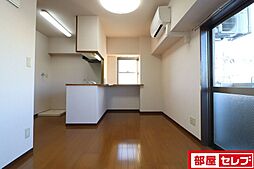 シティライフ今池北 4階ワンルームのリビング/ダイニング