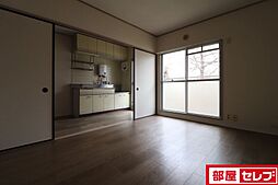 赤坂コーポ北棟 2階3Kのリビング/ダイニング