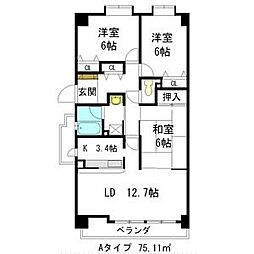 リーフマンショングロリアス 3階