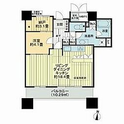ライオンズタワー千種 11階1SLDKの間取り