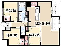 サンメールIMAIKE 4階